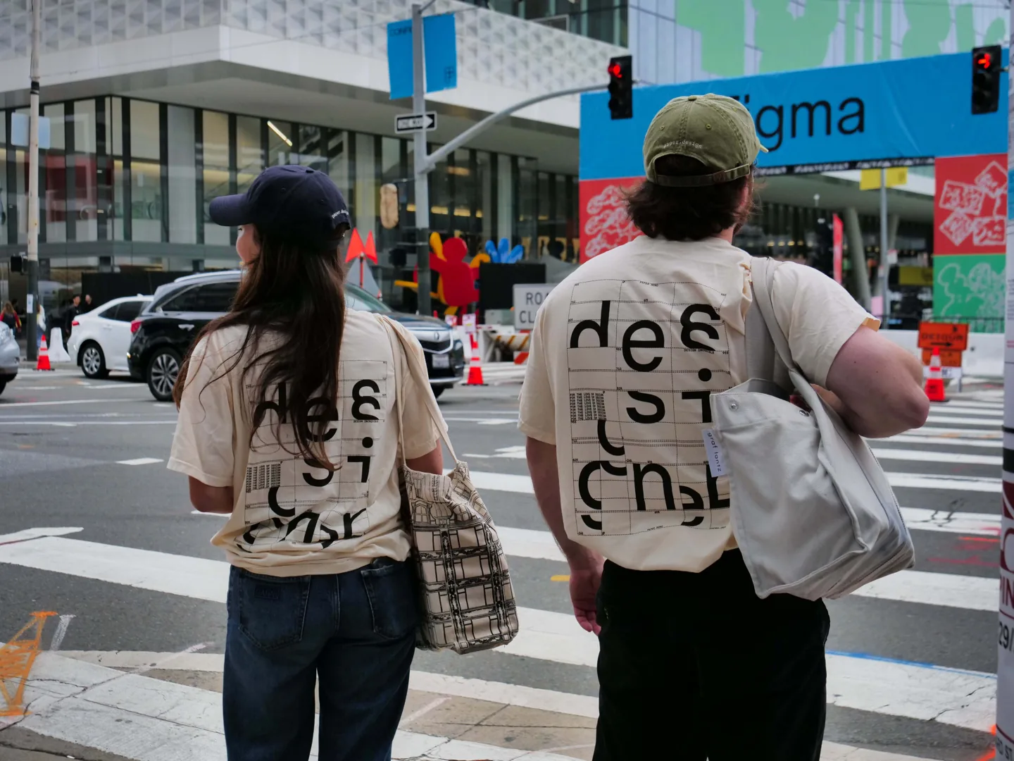 People wearing Paper shirts on a city street